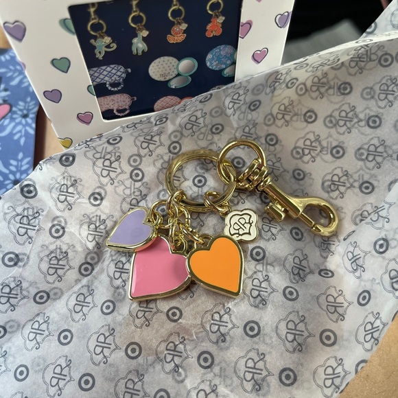 Roller Rabbit Target mystery box opened heart keychain - Picture 2 of 2